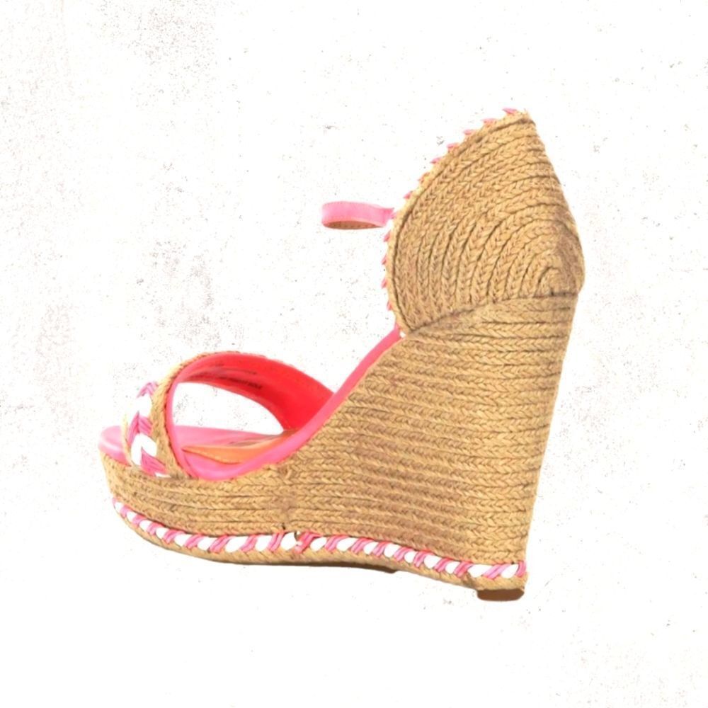 ANTONIO MELANI SHARLA ESPODRILLE PLATFORM WEDGE SANDALS - Picture 5 of 11